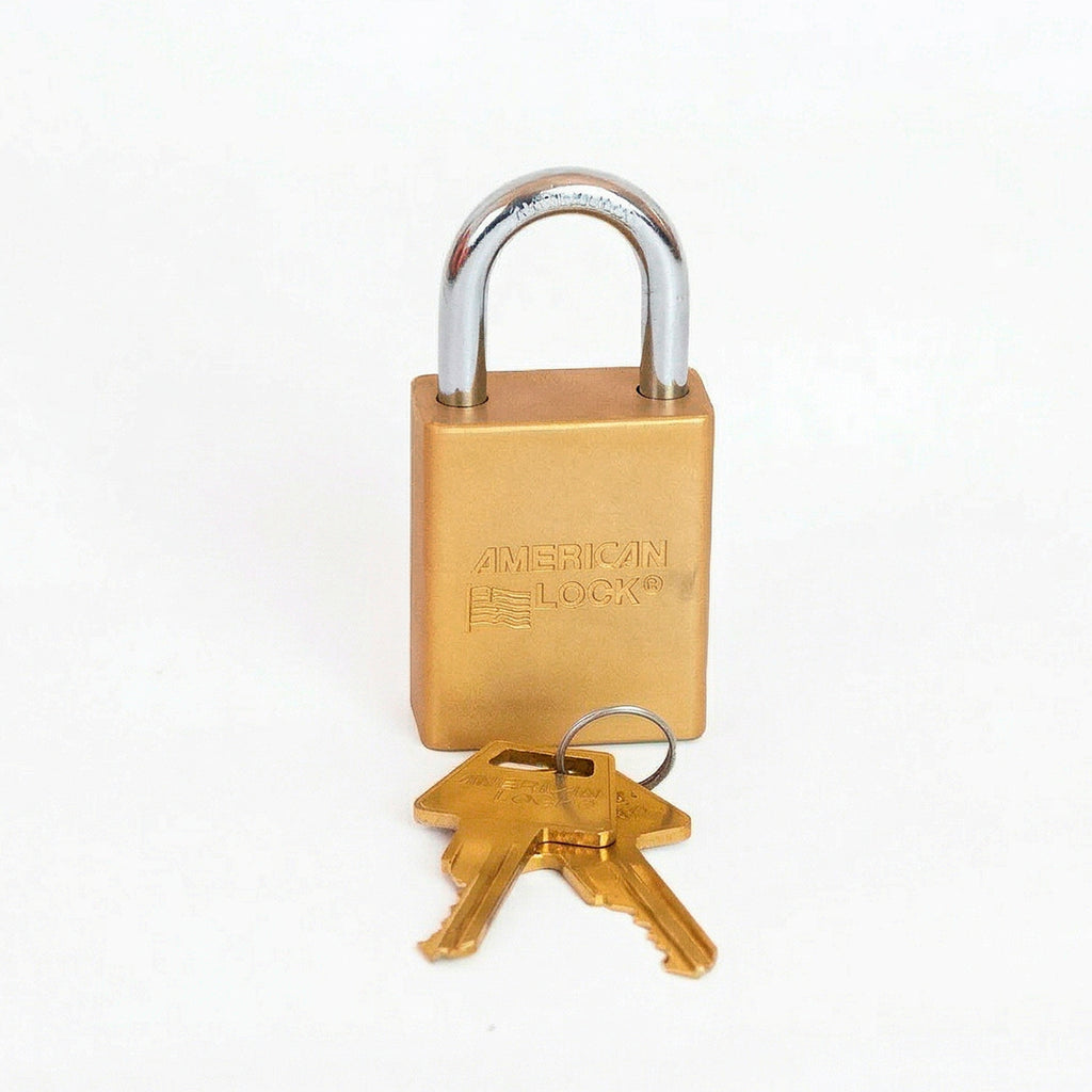 CANDADO AMERICAN LOCK DORADO A1105