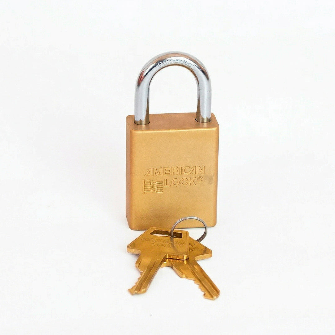 CANDADO AMERICAN LOCK DORADO A1105