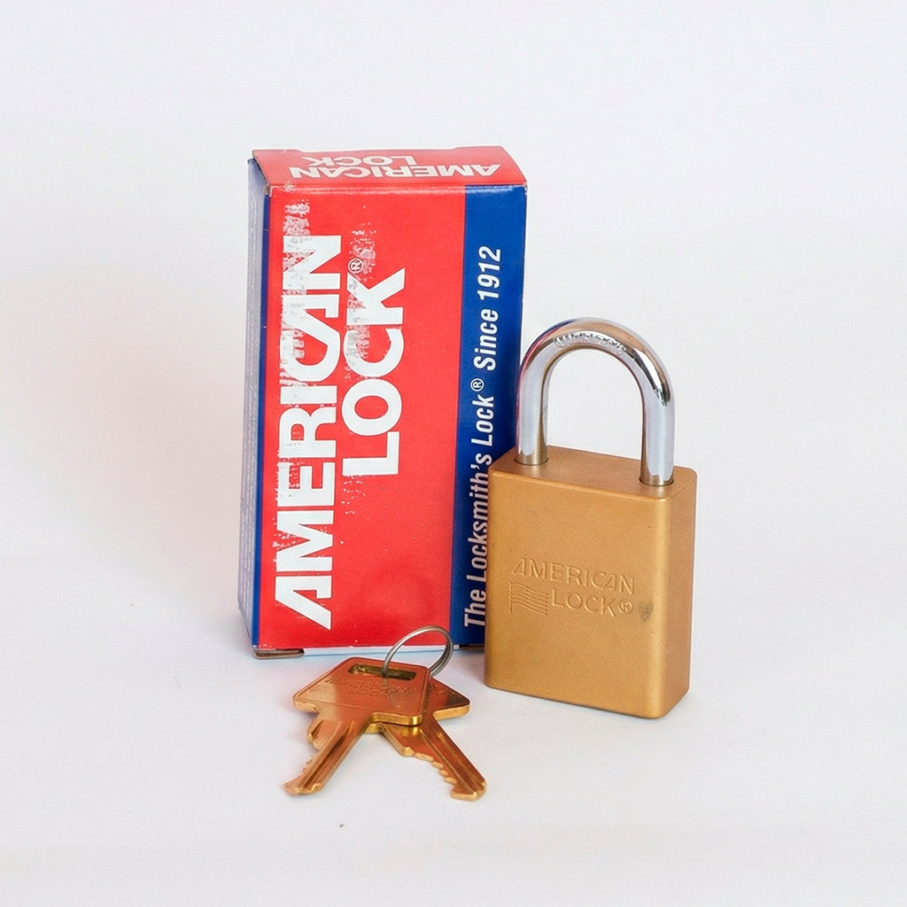 CANDADO AMERICAN LOCK DORADO A1105