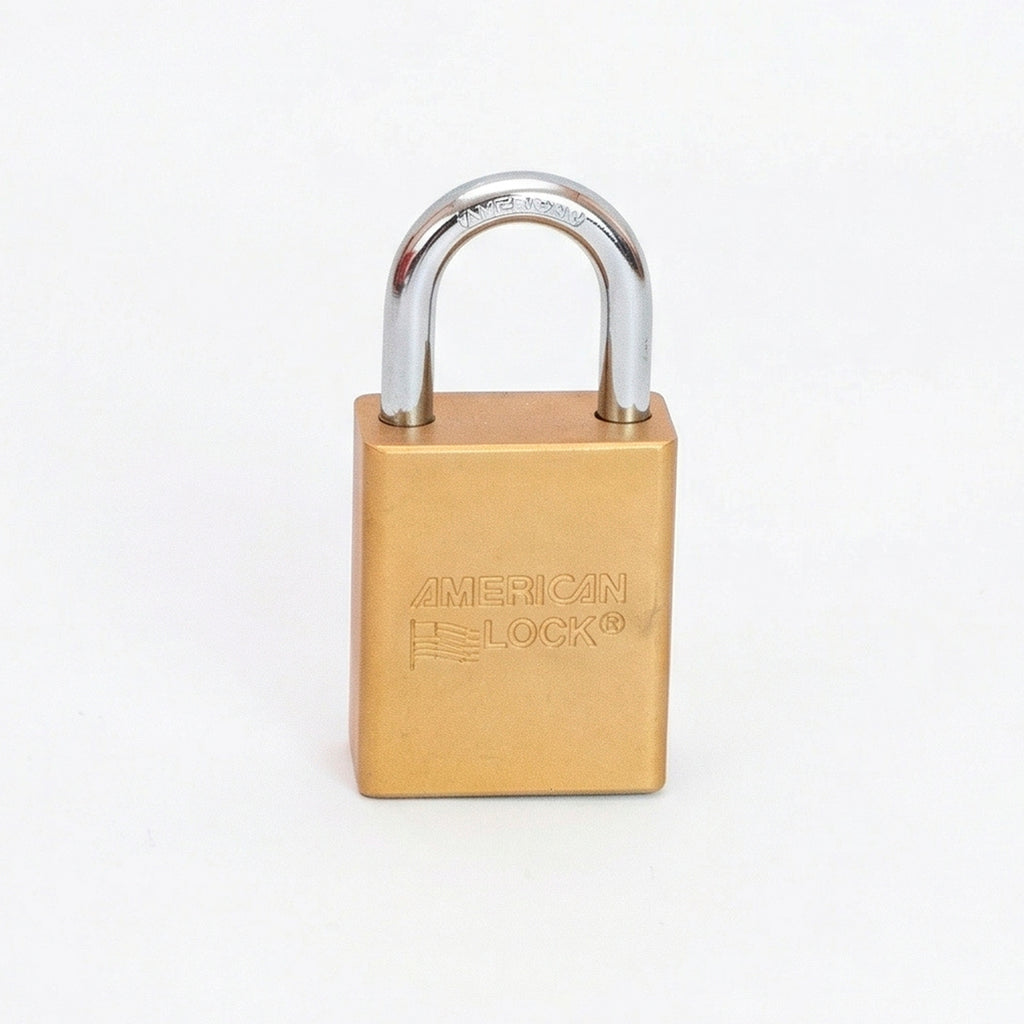 CANDADO AMERICAN LOCK DORADO A1105