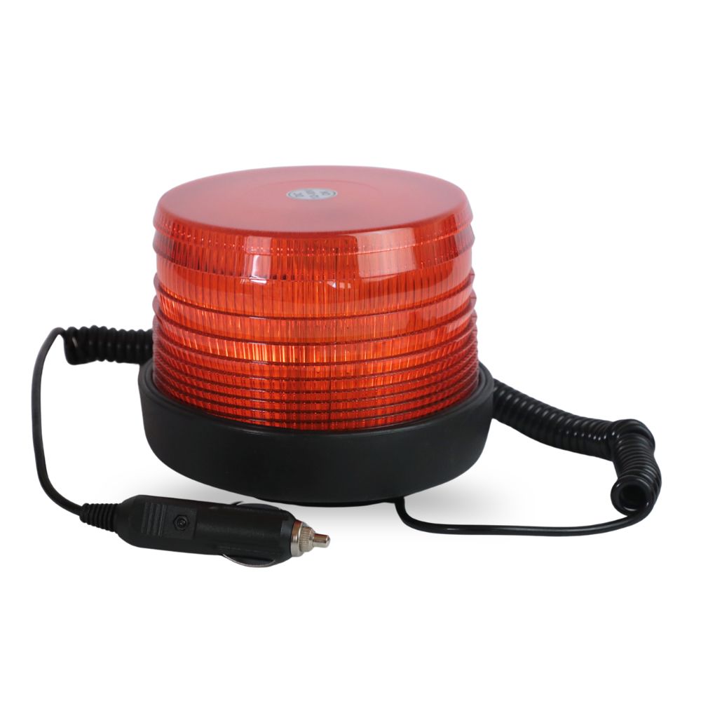 BALIZA ESTROB.AMBAR 12-80V MAGNETICA USA
