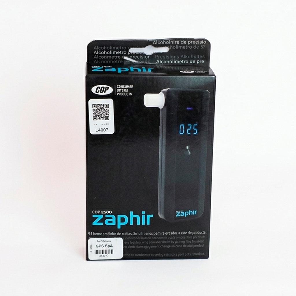 ALCOTEST  ZAPHIR CDP 2500 TIPO PERSONAL 2 pilas AA