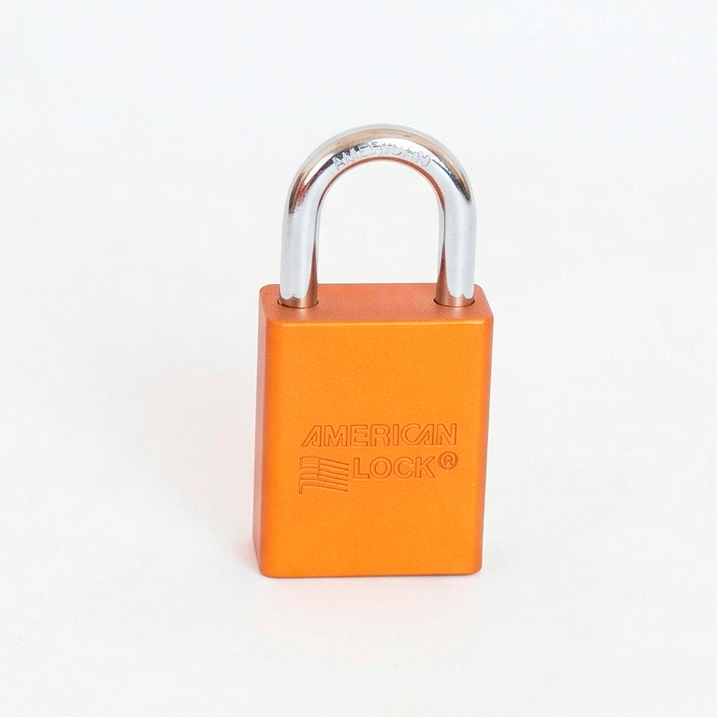 CANDADO AMERICAN LOCK NARANJA A1105