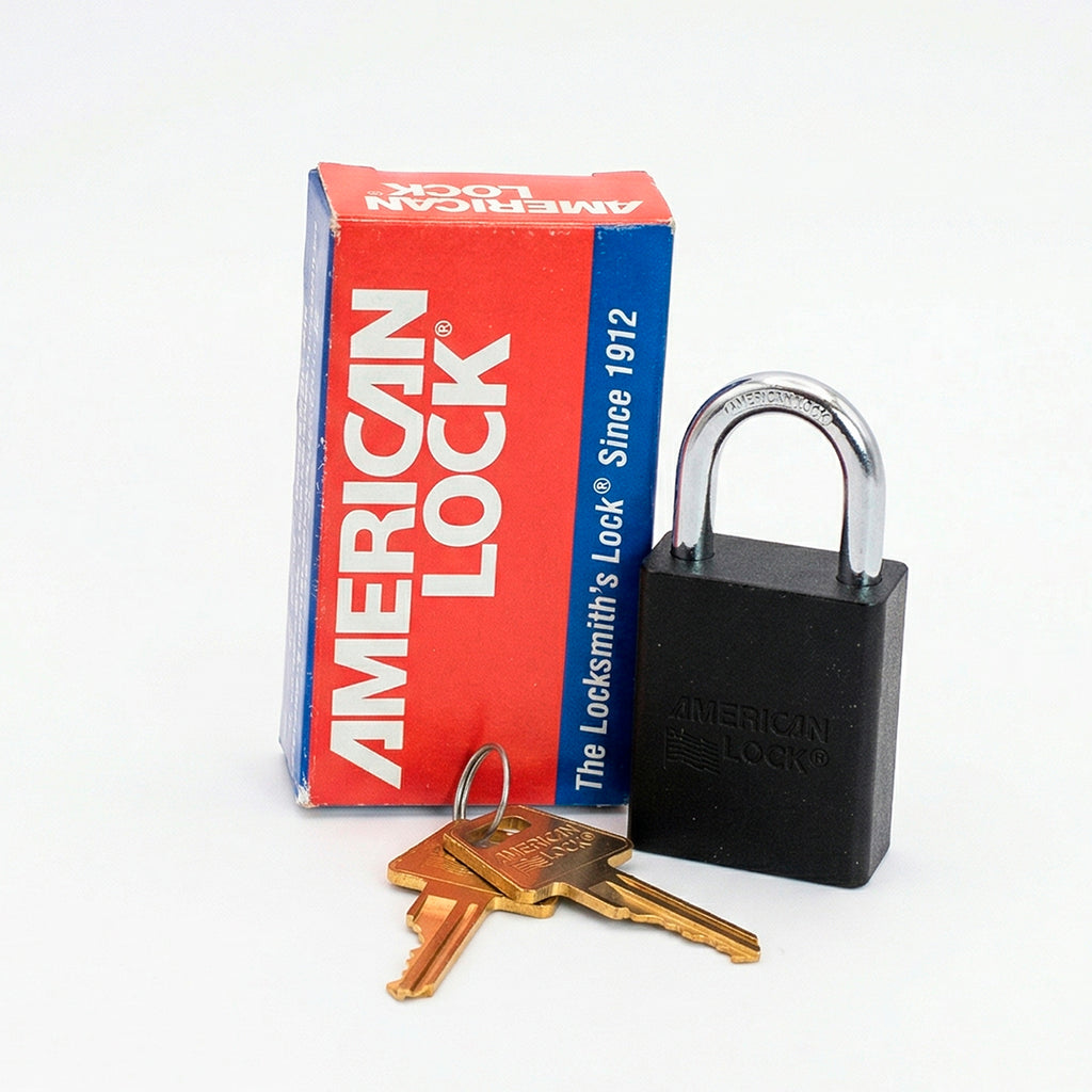 CANDADO AMERICAN LOCK NEGRO A1105