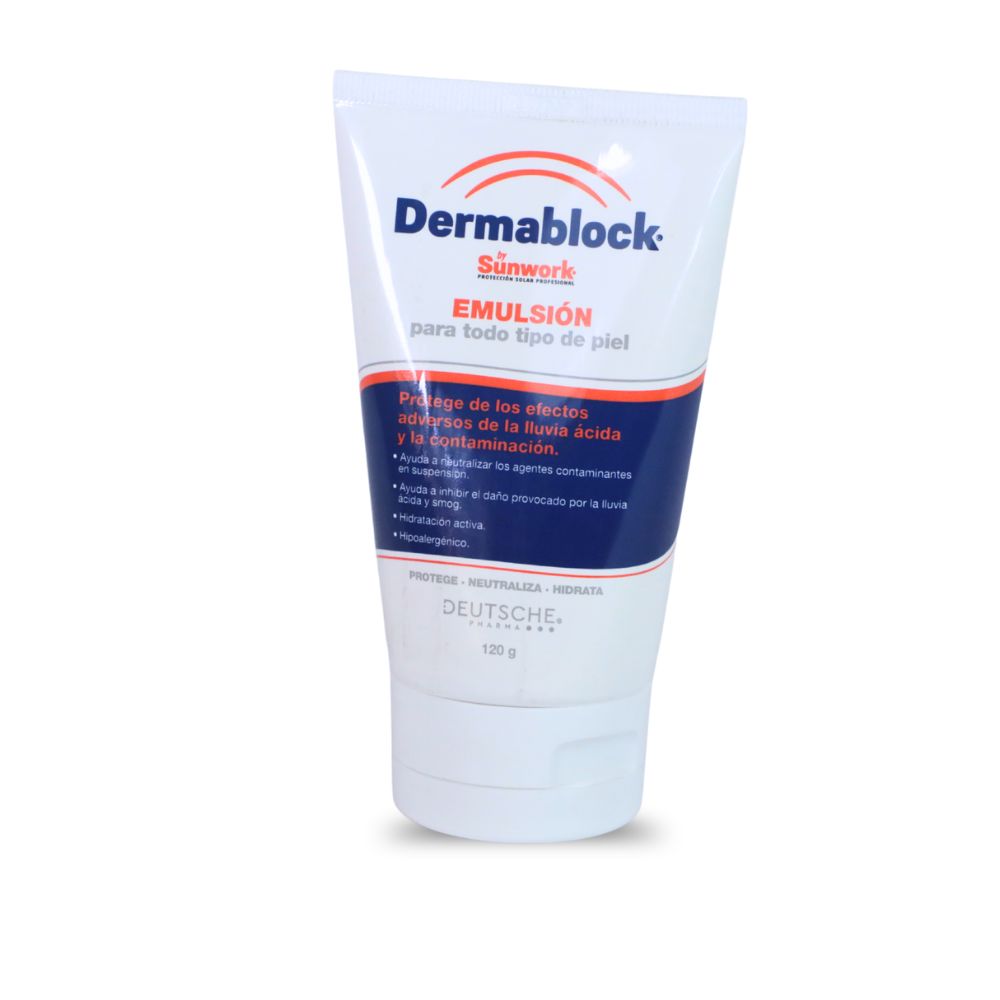 DERMABLOCK EMULSION 120 GMS(CREMA ANTIAC