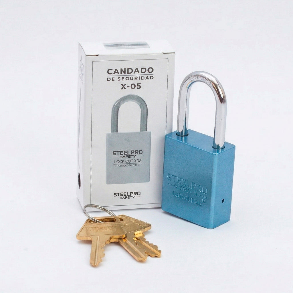 CANDADO LOCK OUT STEELPRO X05 AZUL