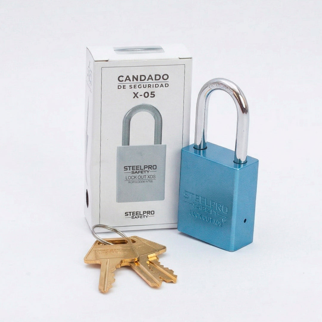 CANDADO LOCK OUT STEELPRO X05 AZUL