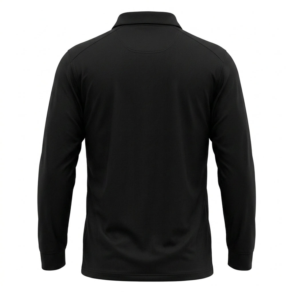 POLERON DRY FIT NEGRO VARON