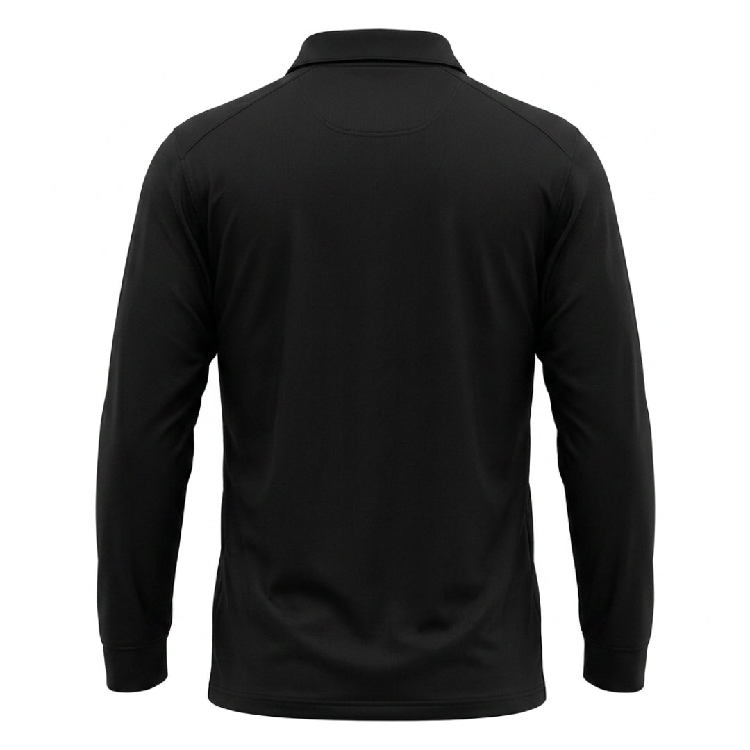 POLERON DRY FIT NEGRO VARON