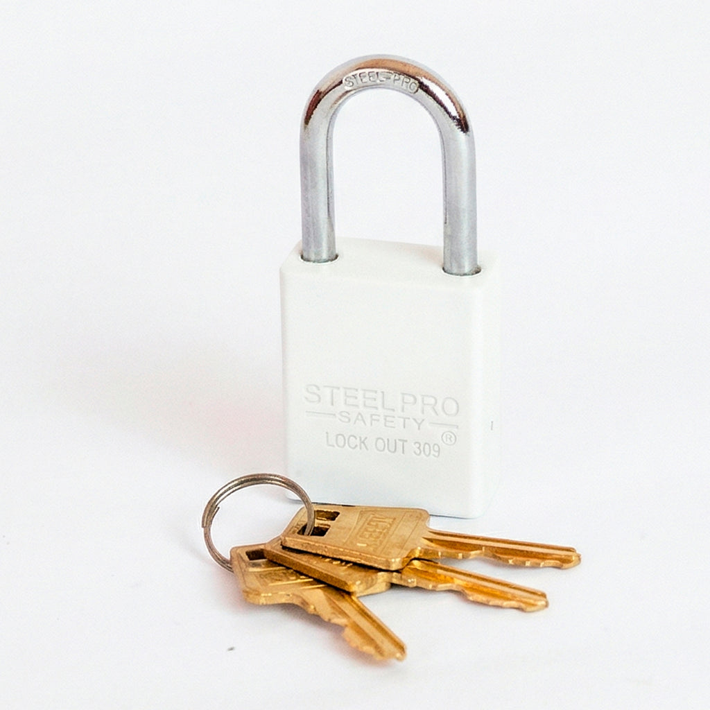 CANDADO LOCK OUT STEELPRO X05 BLANCO