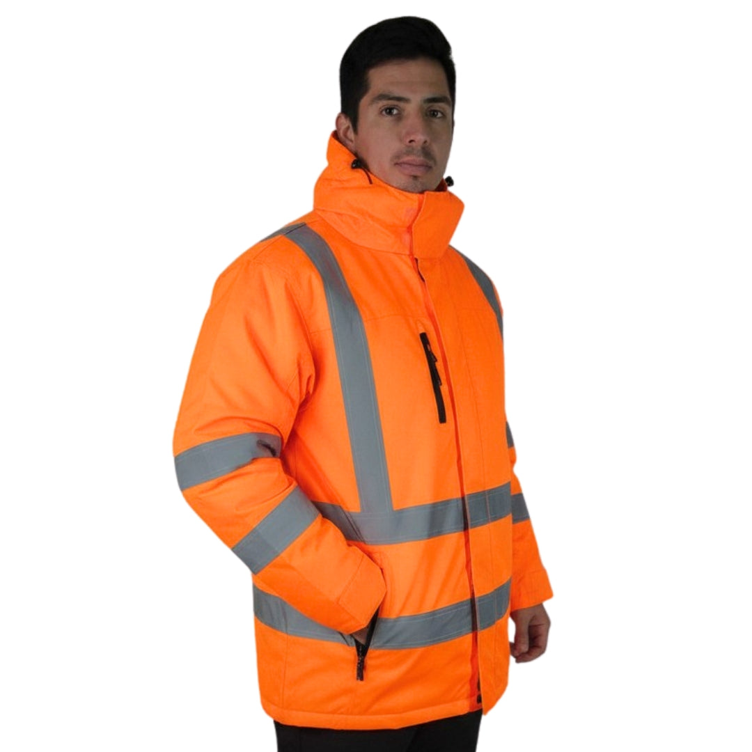 PARKA RETROREFLEC HW NARANJO FLUOR
