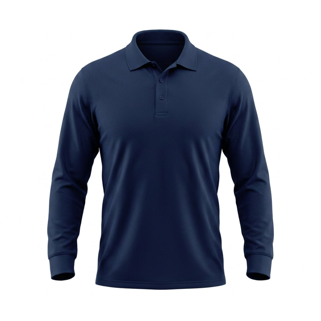 POLERA DRY FIT AZUL MARINO VARON