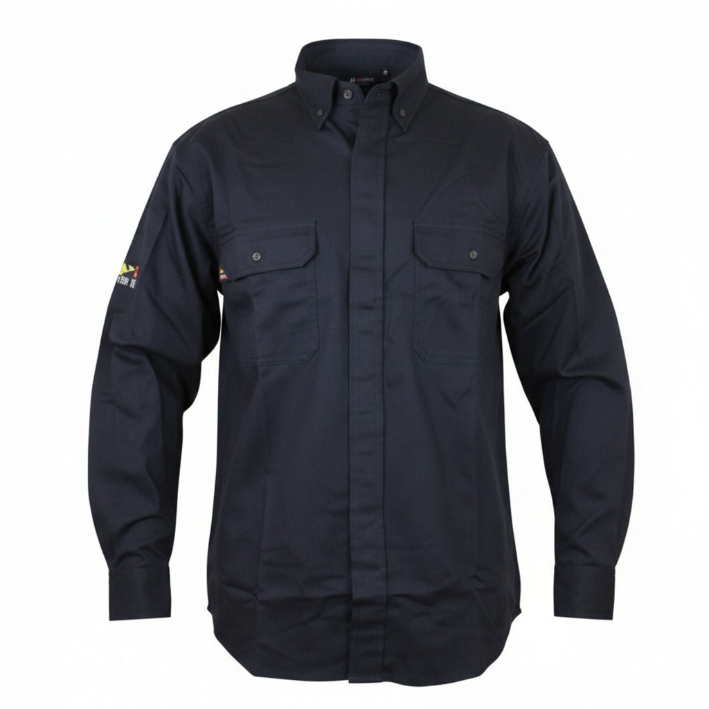 CAMISA IGNIFUGA AZUL CW COBEN 8.2 CAL