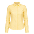 BLUSA OXFORD AMARILLA MOISES