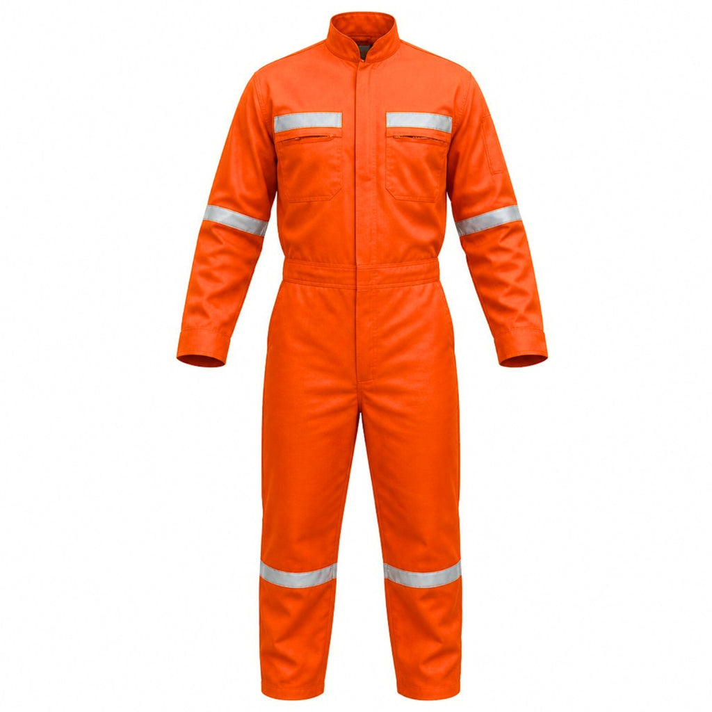 BUZO POPLIN MOD/PILOTO NARANJA