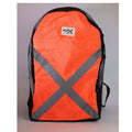 MOCHILA NEGRO/NARANJA RFX C/REFLECTANTE