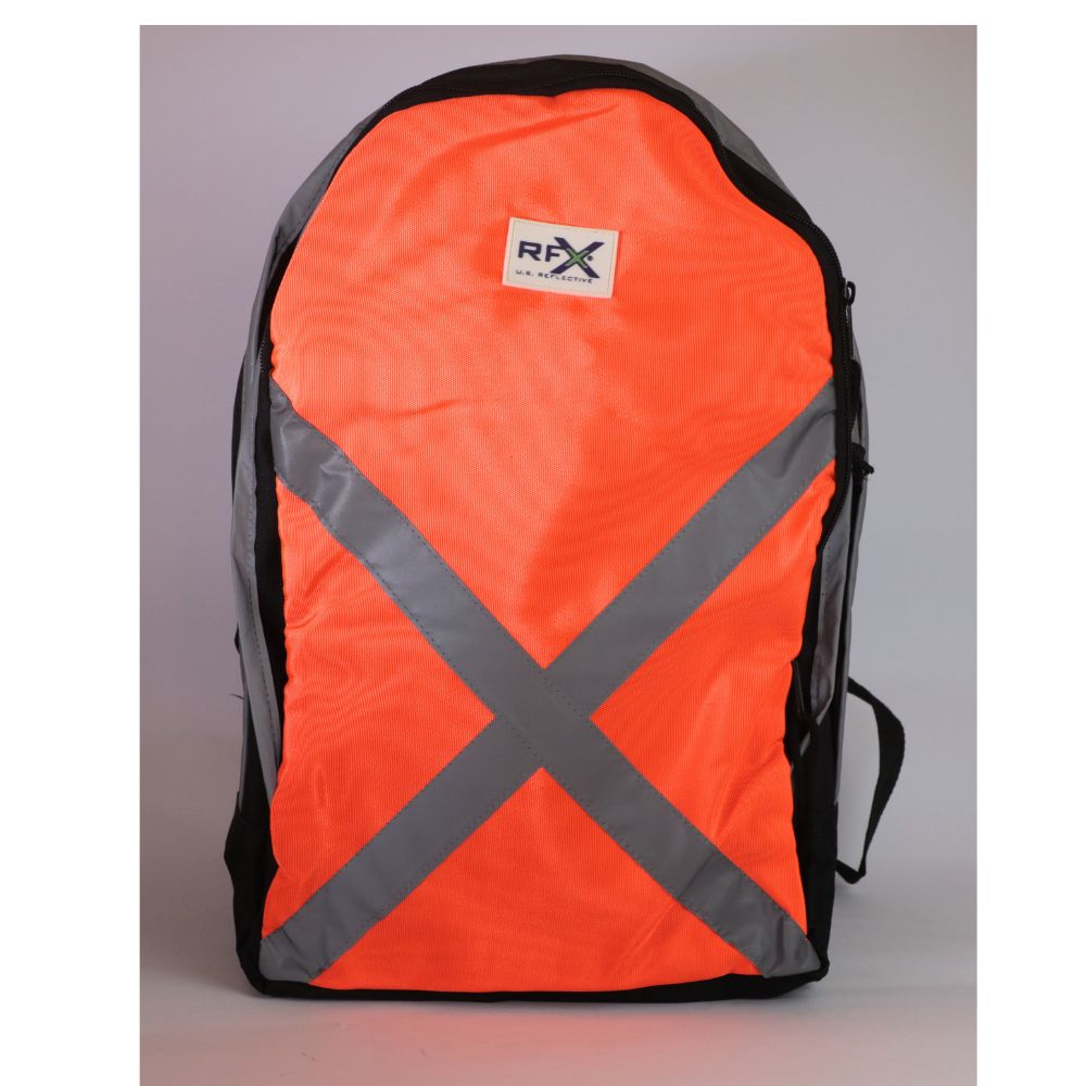 MOCHILA NEGRO/NARANJA RFX C/REFLECTANTE