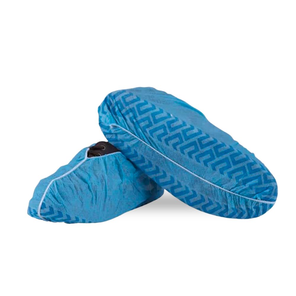 CUBRECALZADO DESECHABLE AZUL( PAR)