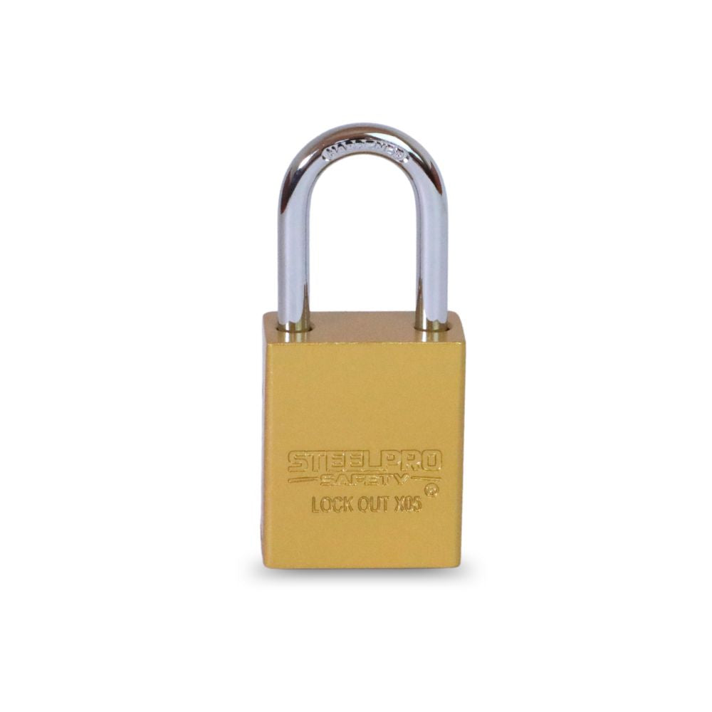 CANDADO LOCK OUT STEELPRO X05 DORADO