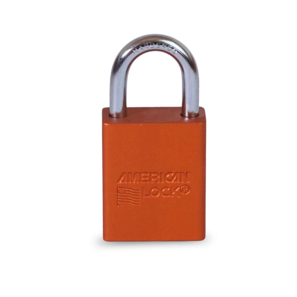 CANDADO AMERICAN LOCK NARANJA S1105 LL/RETENIDA