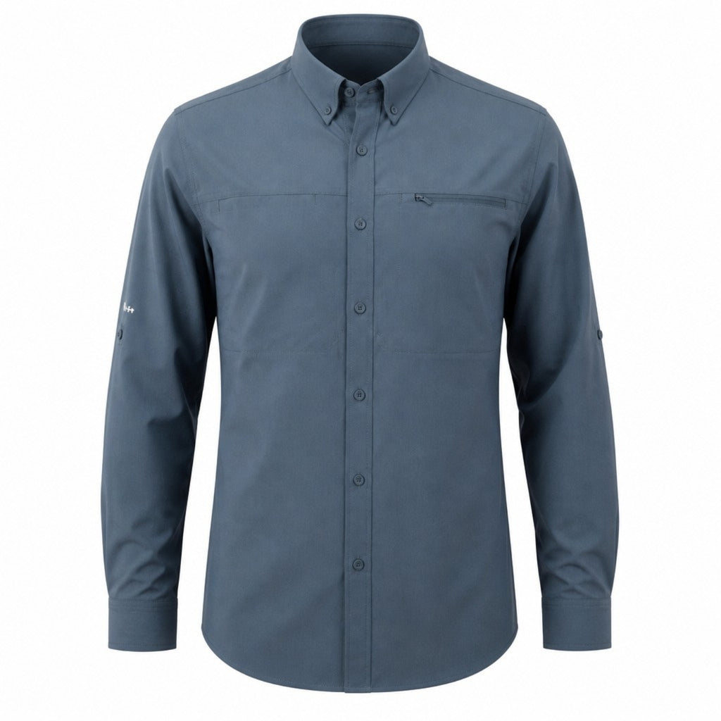CAMISA OUTDOOR  IZMOT AZUL