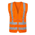 CHALECO POPLIN NARANJA NORMATIVA BUFALO S/N