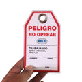 TARJETA NO OPERAR ROJO (BELFI)