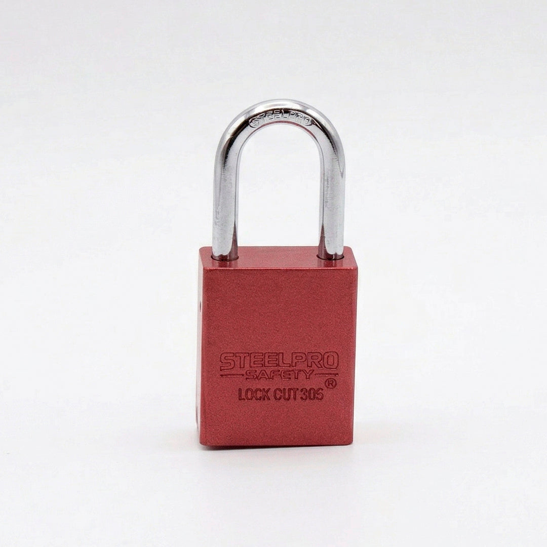 CANDADO LOCK OUT STEELPRO X05 ROJO