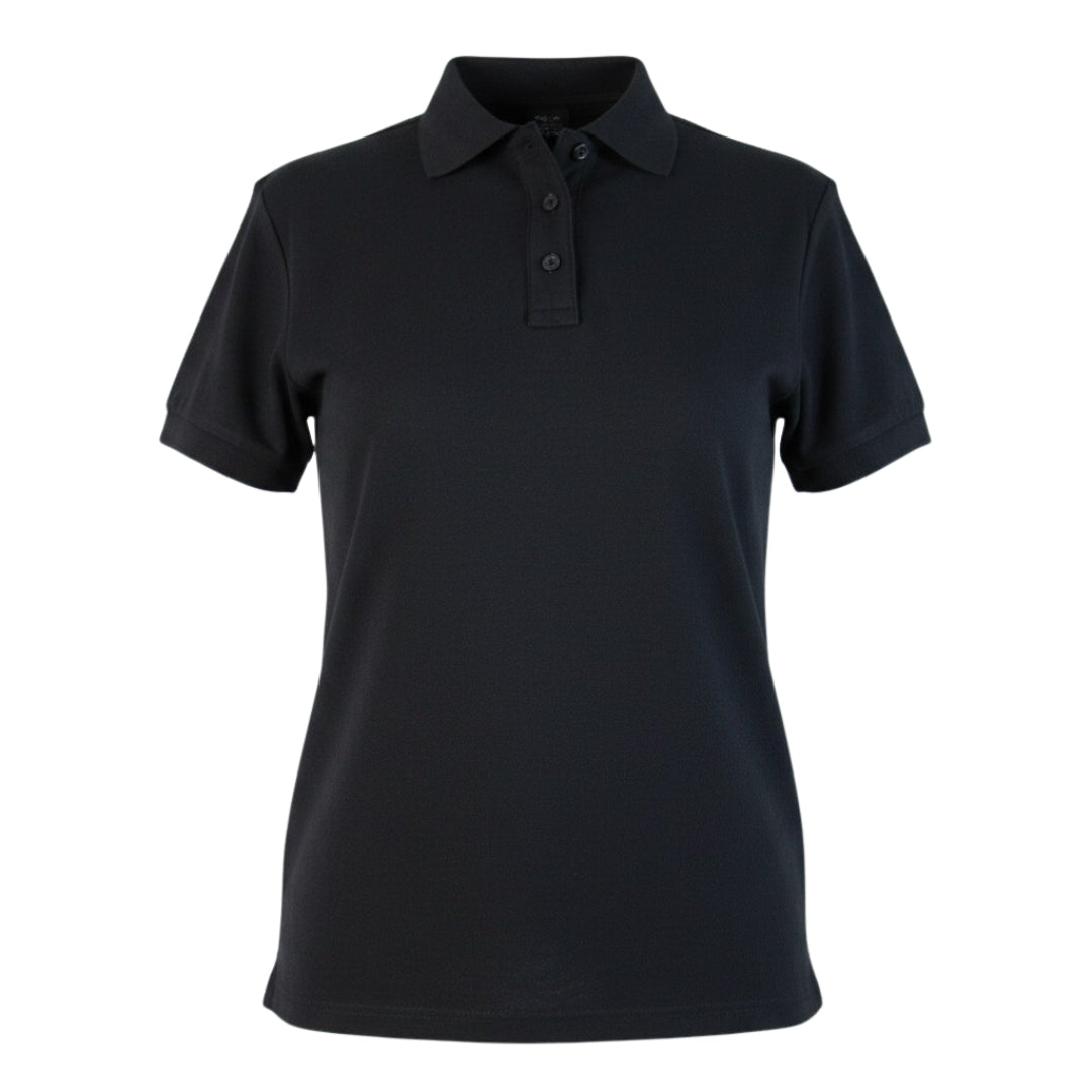 POLERA PIQUE IMPORTACION AZUL DAMA