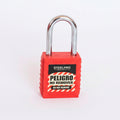 CANDADO STEELPRO X-10 ROJO