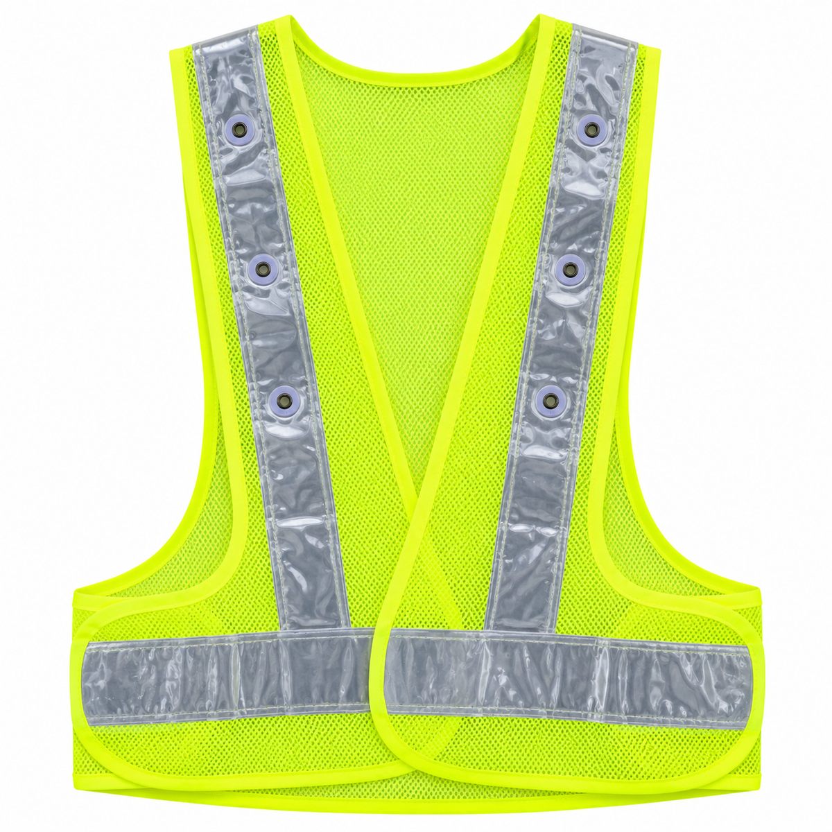 CHALECO FLUOR AMARILLO C/LED C/PILA(2-AA)