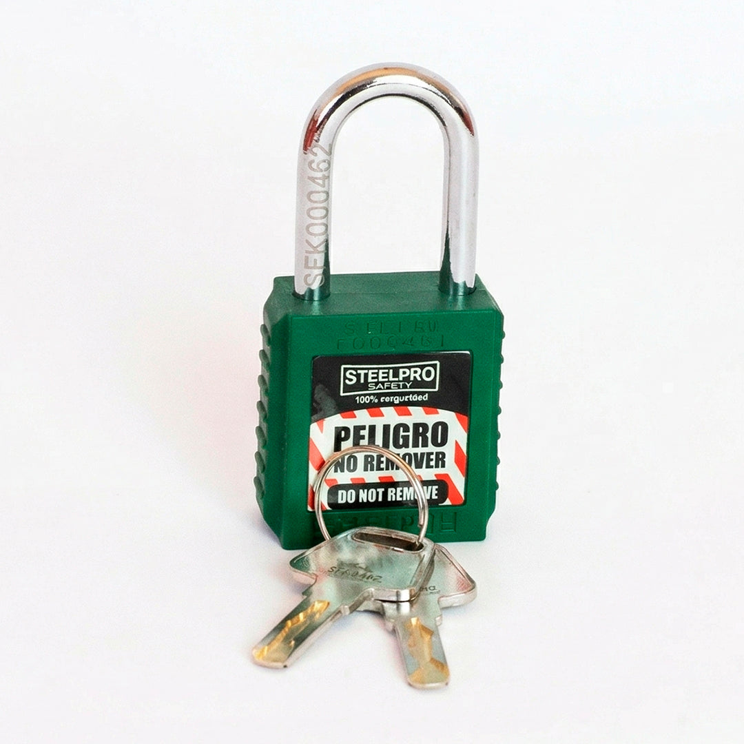 CANDADO STEELPRO X-10 VERDE