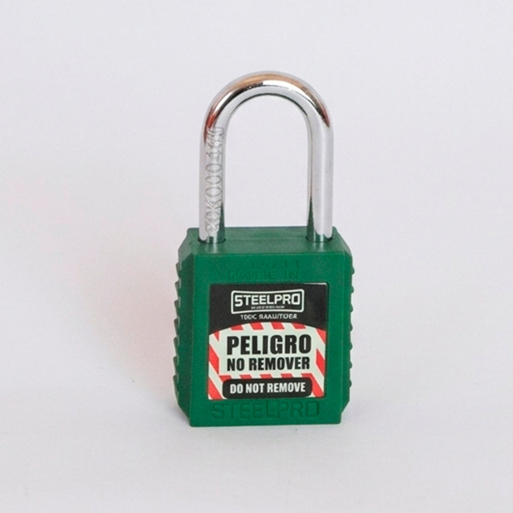 CANDADO STEELPRO X-10 VERDE
