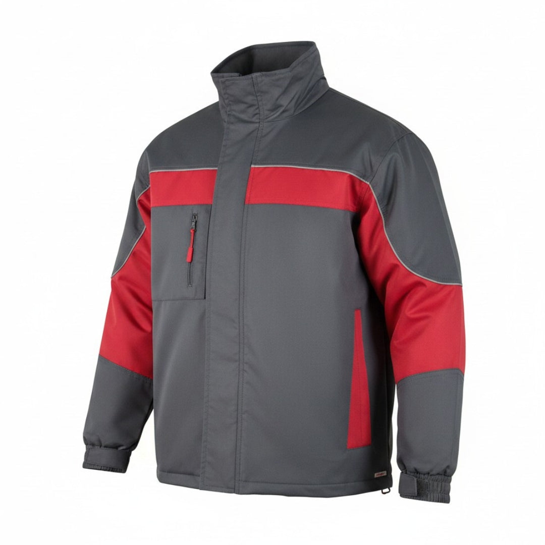 CHAQUETA 2EN1 ROJO/GRIS VARON