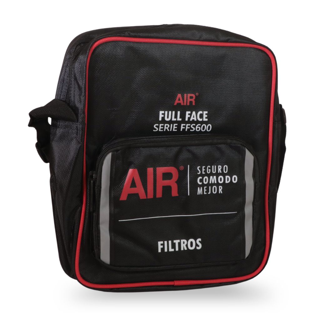 PORTA RESPIRADOR AIR ROSTRO COMPLETO TIPO MORRAL
