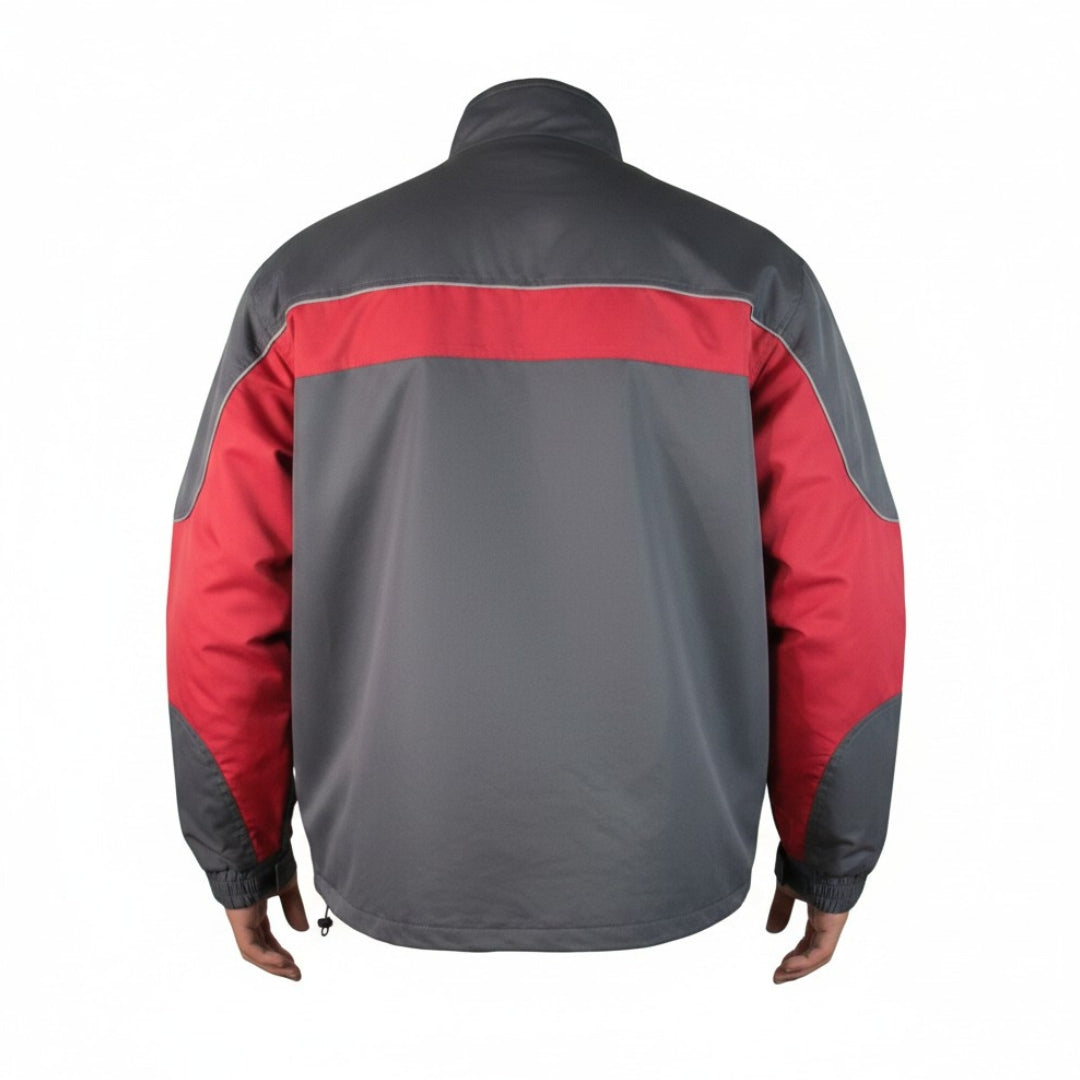 CHAQUETA 2EN1 ROJO/GRIS VARON