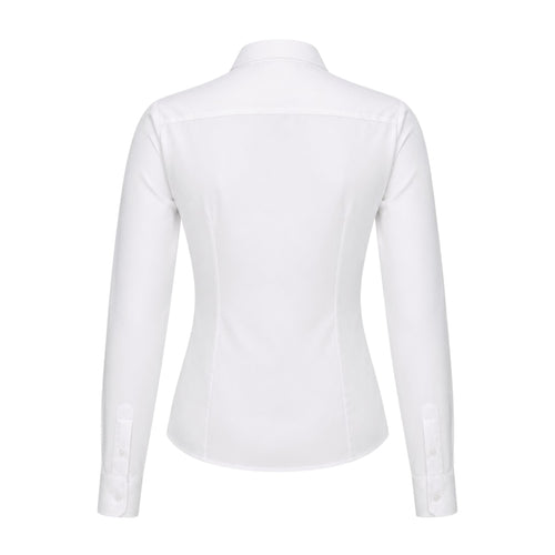 BLUSA OXFORD BLANCA MOISES