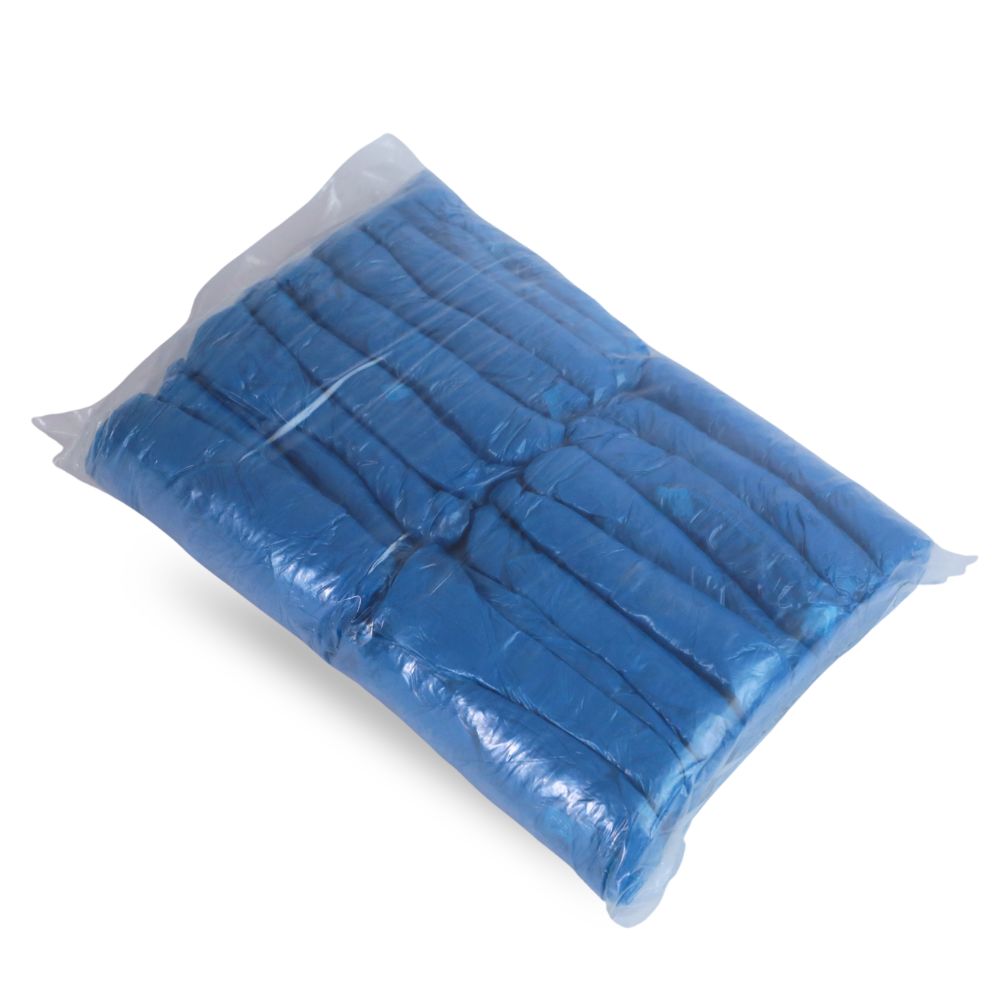 CUBRECALZADO DESECHABLE AZUL( PAR)