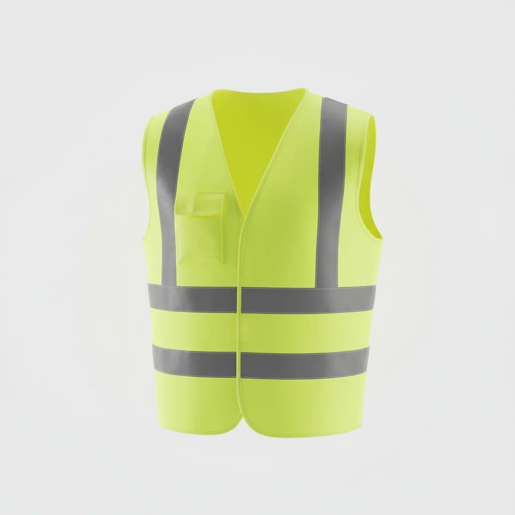 CHALECO REFLECTANTE FLUOR AMARILLO