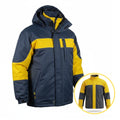 CHAQUETA 2EN1 VARON AZUL/AMARILLO