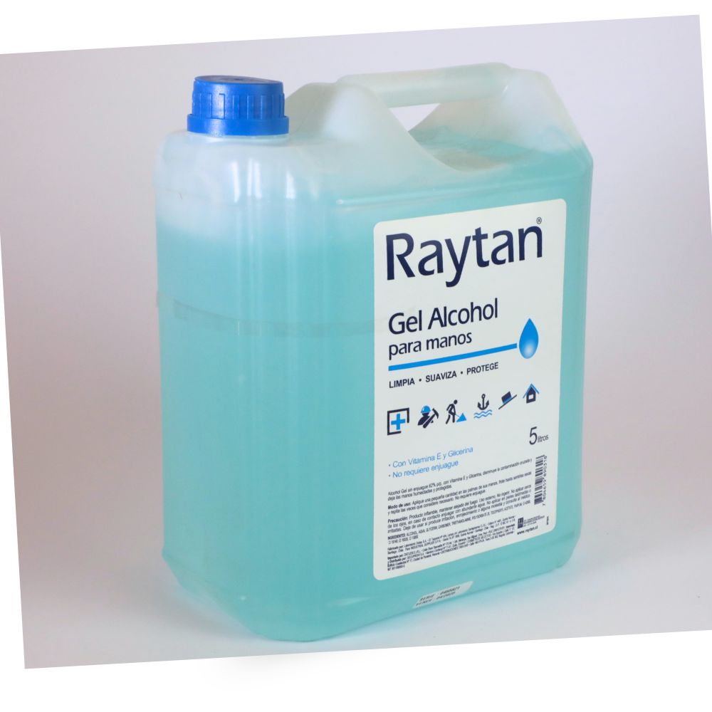 GEL ALCOHOL 5 LT RAYTAN