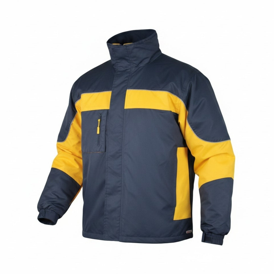 CHAQUETA 2EN1 VARON AZUL/AMARILLO