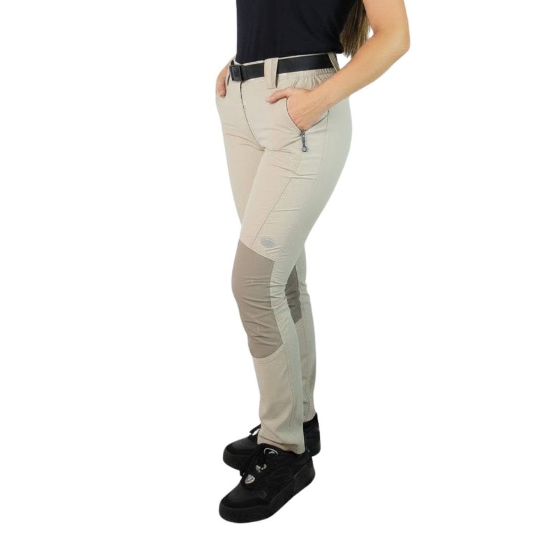 PANTALON OUTWORK MOLLEN KHAKI MUJER