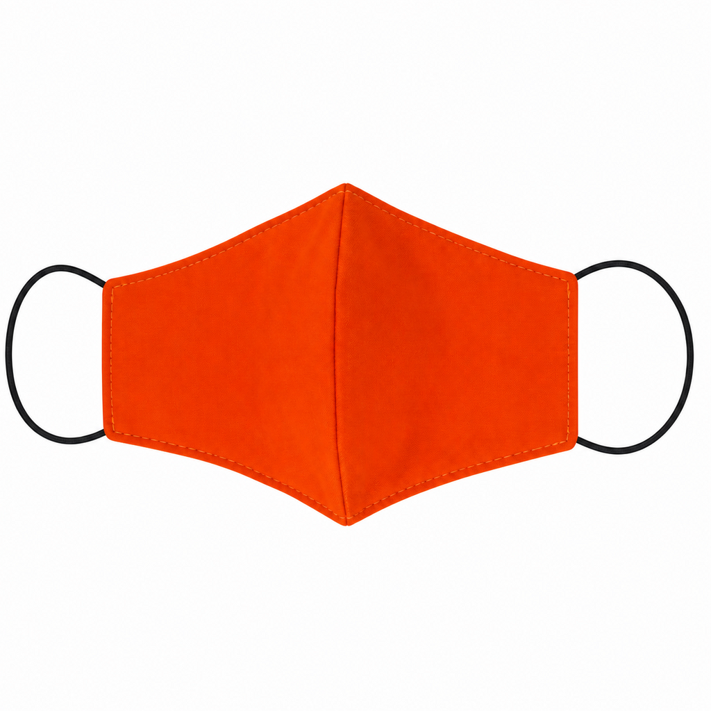 MASCARILLA LAVABLE ANTIFLUIDO NARANJO