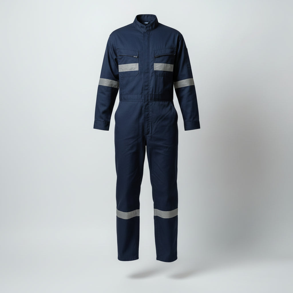 BUZO POPLIN MOD/PILOTO AZUL