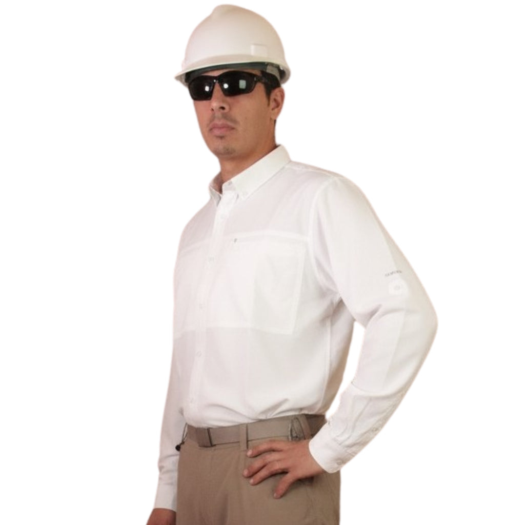 CAMISA OUTDOOR  IZMOT BLANCO
