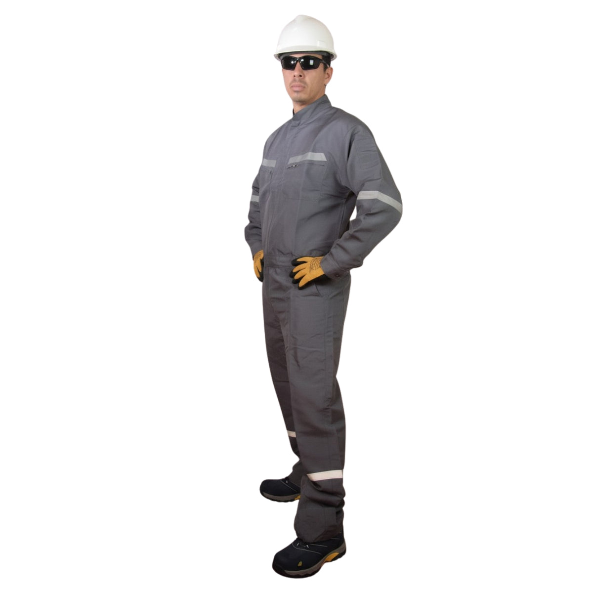 BUZO POPLIN MOD/PILOTO GRIS