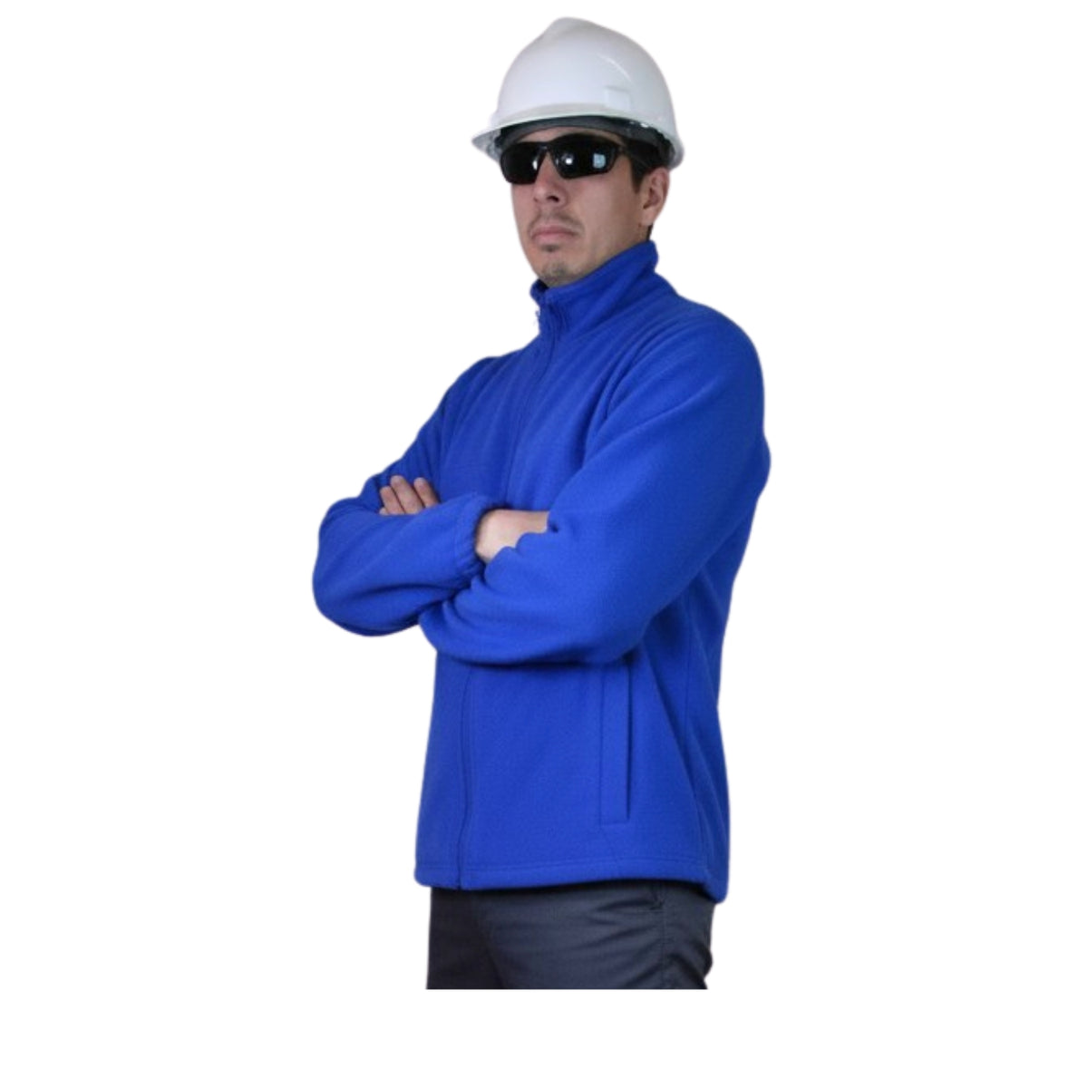 CHAQUETA POLAR AZUL REY VARON