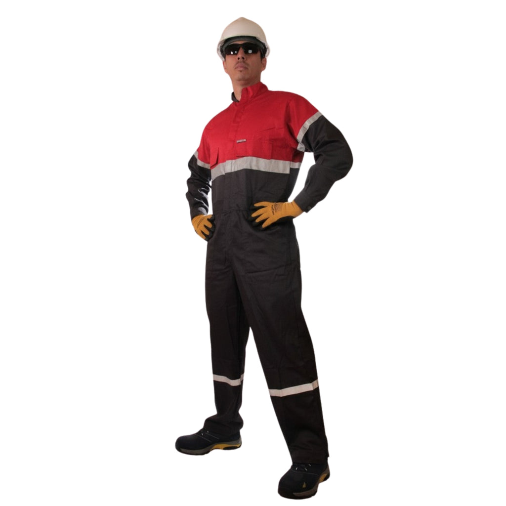 BUZO CORP. GAB. ROJO/GRIS