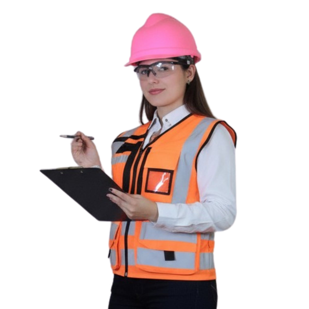 CHALECO CODELCO NARANJA DAMA (X)
